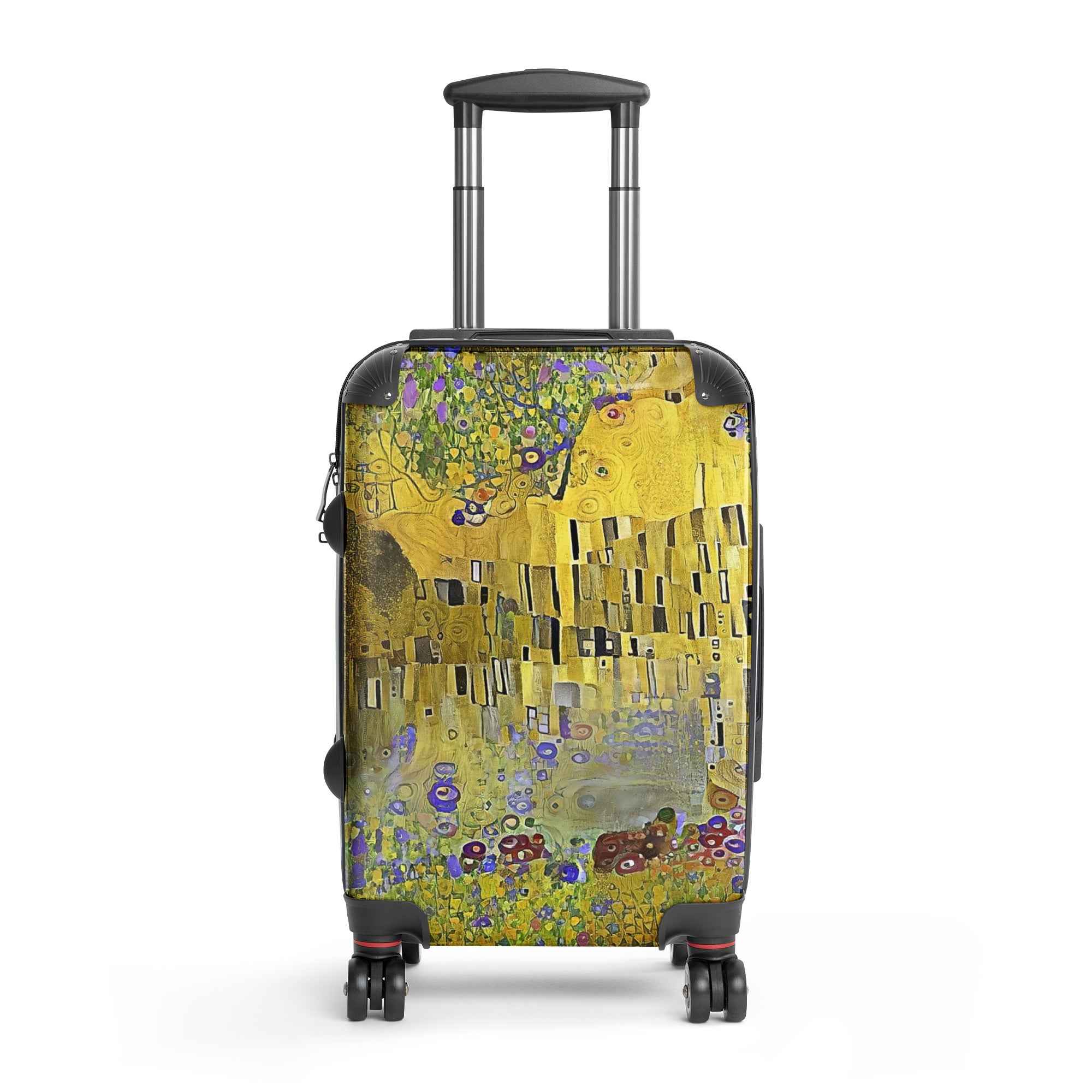 Klimt-Style Suitcase | Abstract Reflections Hard-Shell Luggage by Rosetta Creative Boutique - Rosetta Creative Boutique